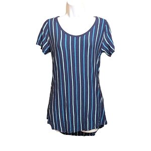 LuLaRoe striped classic tee